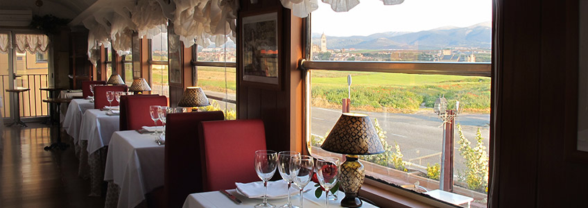 restaurante vagon tren Segovia